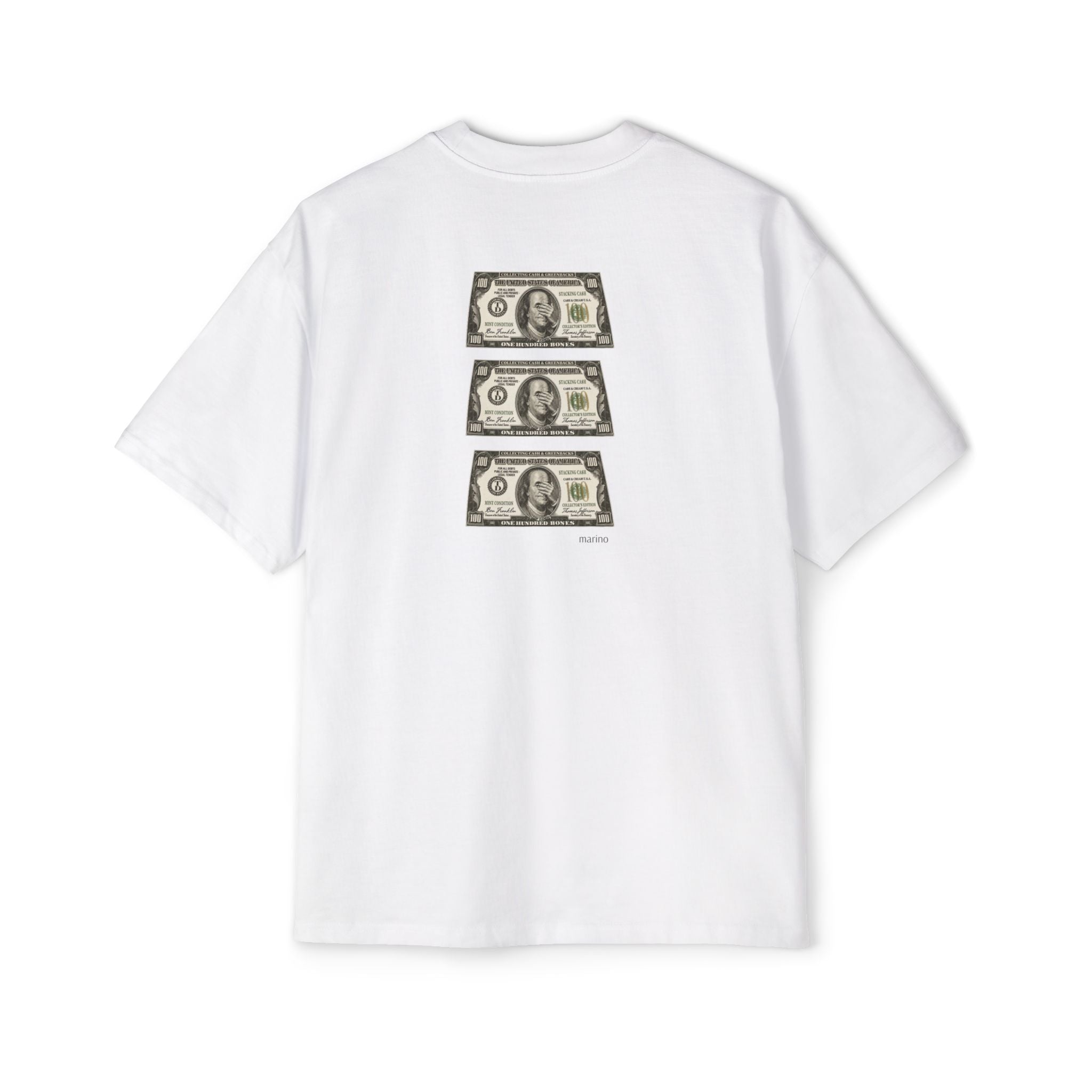 triple benjamin oversize heavyweight tee