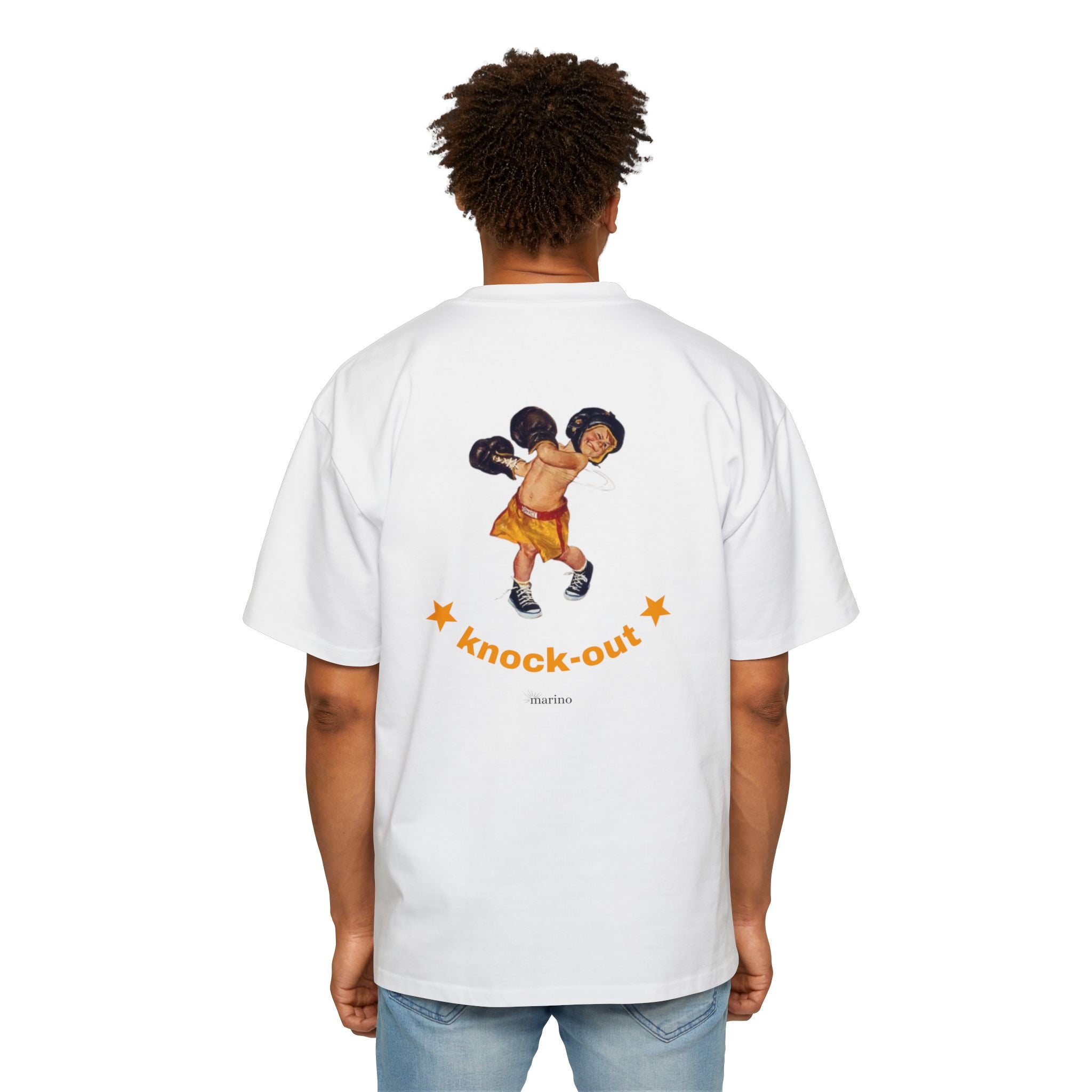 knock-out oversize heavyweight tee